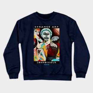 Strange Art Connoisseur Crewneck Sweatshirt